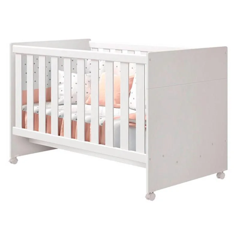 Berço Americano Katatau Flex Branco Brilho - Reller - Não Disponível - Móveis