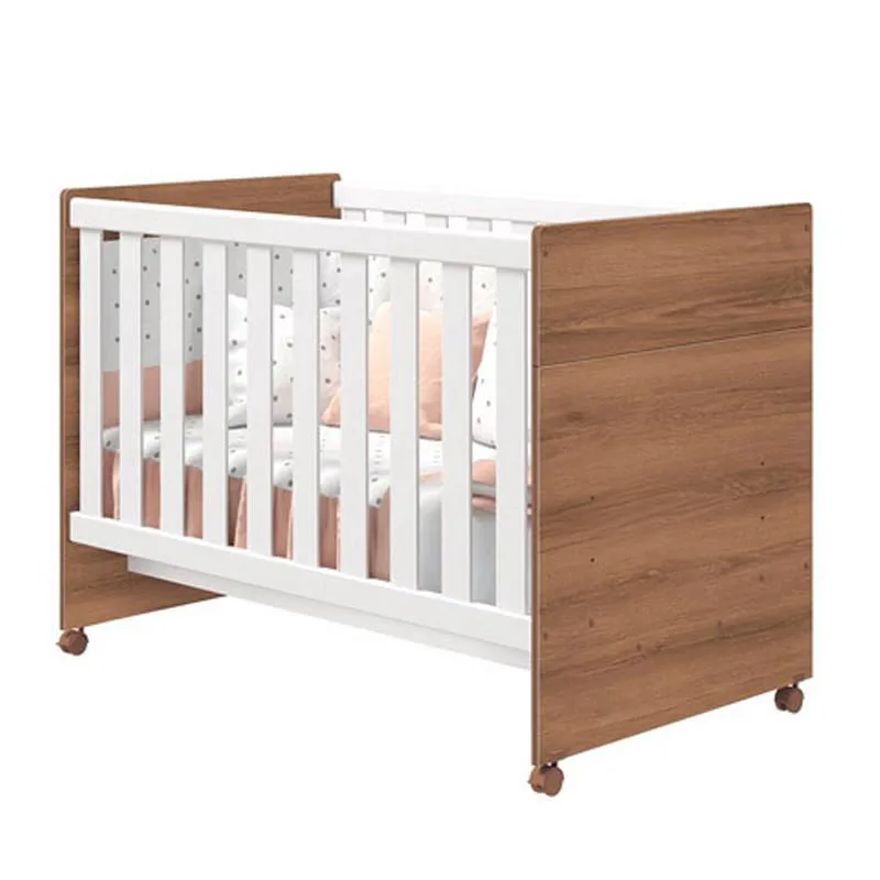 Berço Americano Katatau Flex Branco Mezzo Brilho - Reller - Não Disponível - Móveis