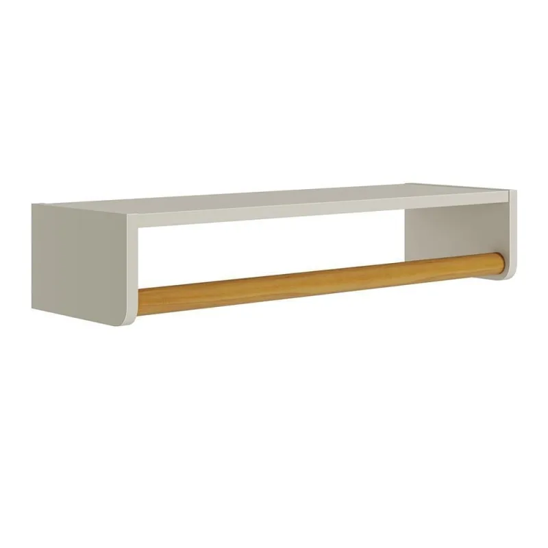 Prateleira Theo 70,6cm Areia Fosco Amadeirado Reller Móveis Areia Fosco Amadeirado - RELLER MÓVEIS - Decoração