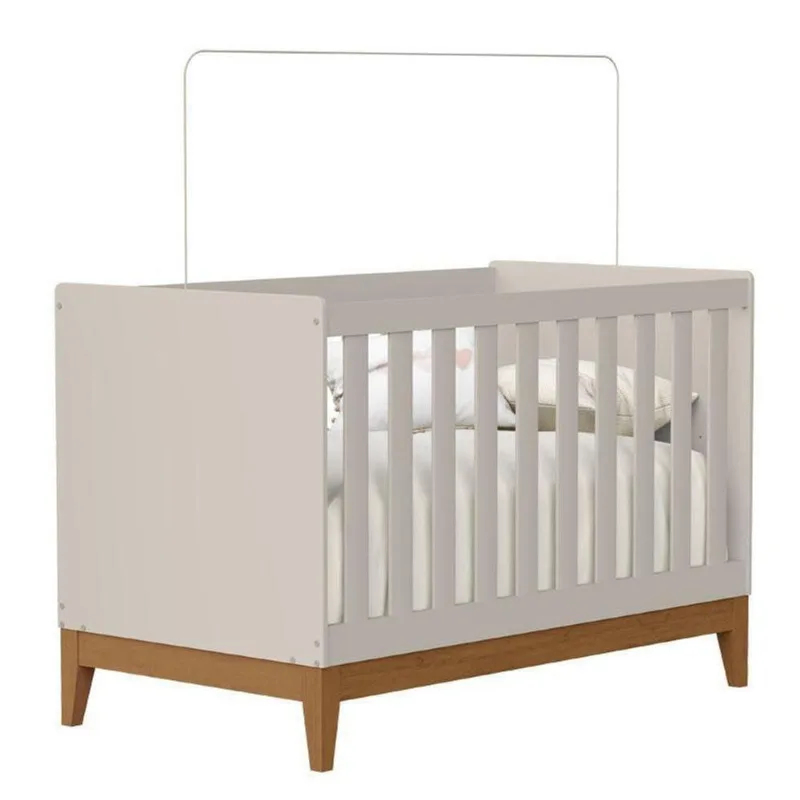 Berço Americano Flip Areia Acetinado - Reller