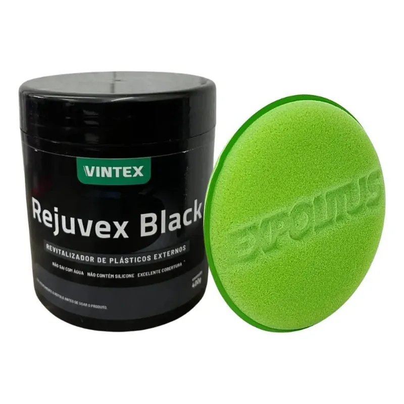 Rejuvex Black Revitalizador De Plásticos + Aplicador