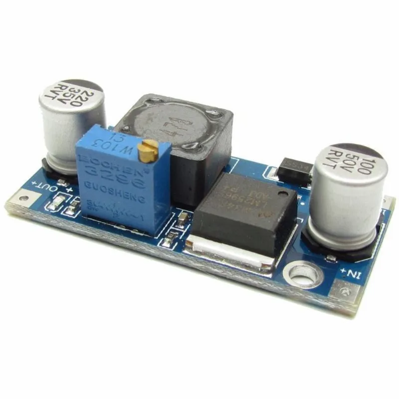 Regulador Tensão 3A Step Down Lm2596 Arduino Pic Raspberry