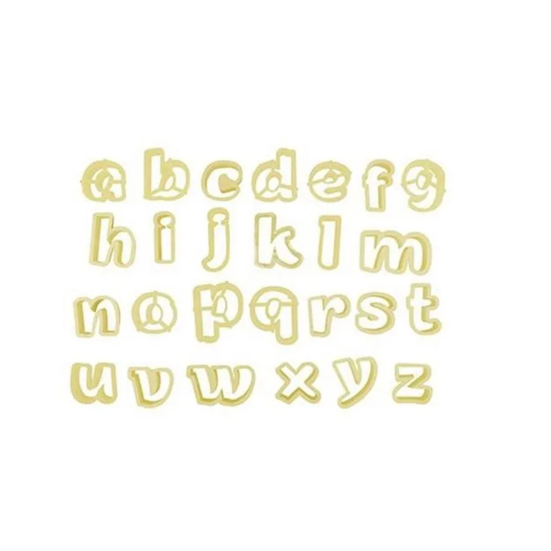Cortador letras minúsculas blue star