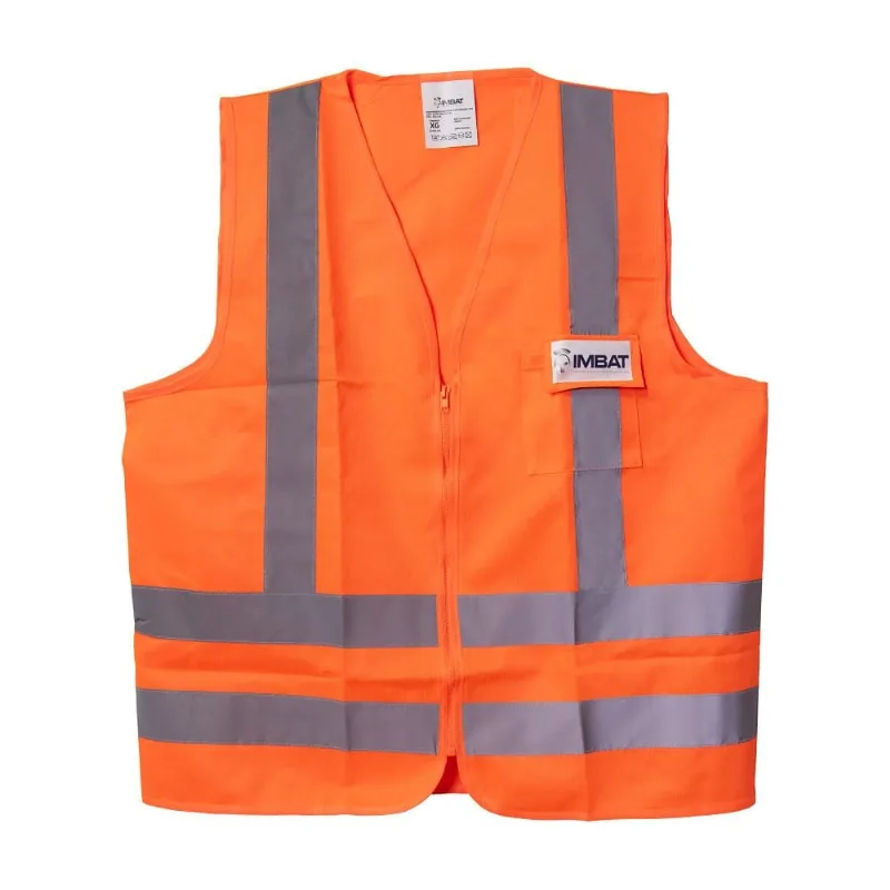 Colete Refletivo com 1 Bolso Imbat Colete Refletivo com 1 Bolso Laranja Tamanho XXG Imbat