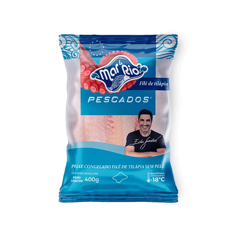 Filé De Tilápia Congelado Mar & Rio 400g