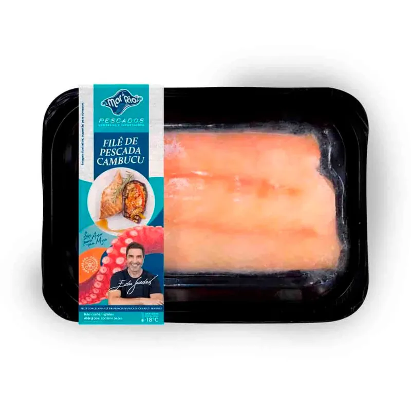 Filé de Peixe Pescada Mar & Rio Pedaço s/ Pele Congelado300g