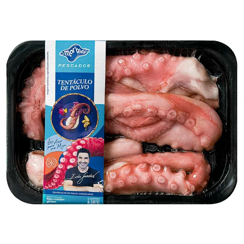 Tentáculo de Polvo Congelado Mar & Rio Pescados 300g