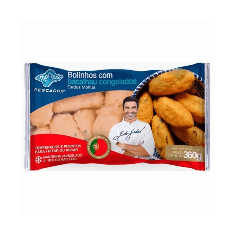 Bolinho Bacalhau Mar & Rio 360g