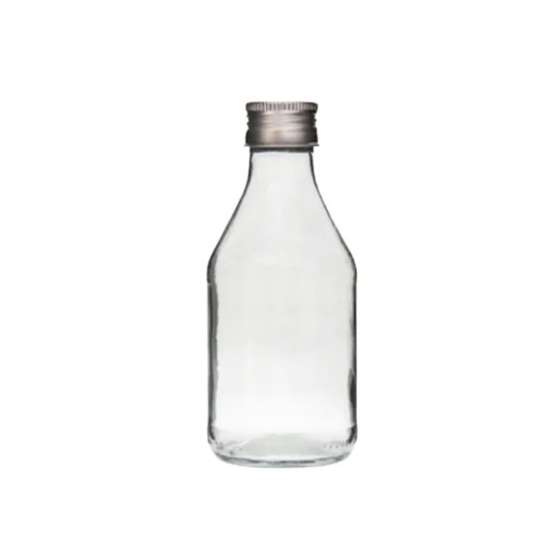 Lembrancinha Frasco Pet 30ml Tampa de Aluminio Prata 10 Un