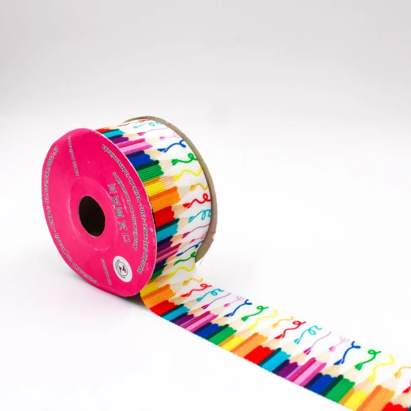 FITA GORGURÃO LÁPIS ART FITAS G510 38MM EM POLIESTER COM 10 METROS 103 - Colorido