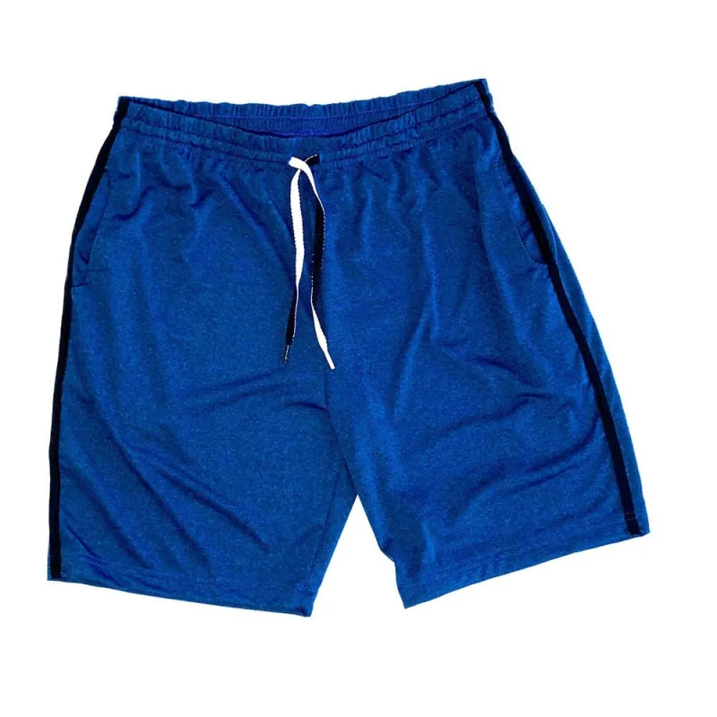 Bermuda Esportiva Dry Fit Poliéster Azul Marinho - Não Disponível - Moda