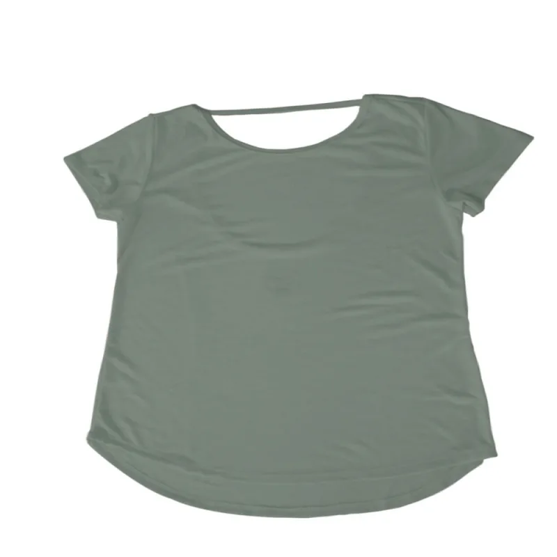 Blusa Mullet Dry Fit Feminina Poliéster Verde - Não Disponível - Moda