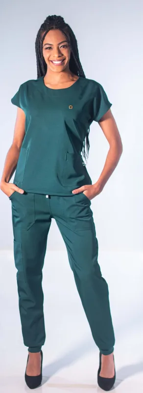 Pijama Manga Longa Feminino Basic+ Viscose Canelada Verde - Basic+ - Moda