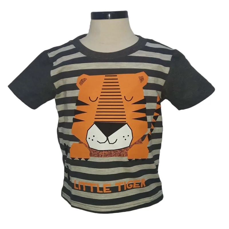 Camiseta Estampada Poliéster e Elastano Secagem Rápida - Não Disponível - Moda