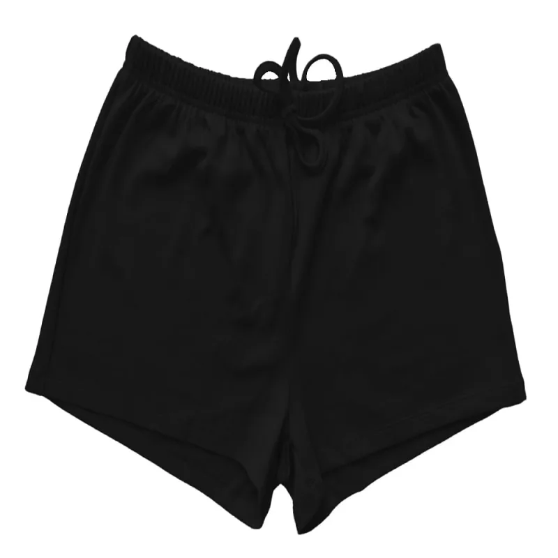 Shorts Feminino Ribana Basic+ Algodão Preto - Basic+ - Moda