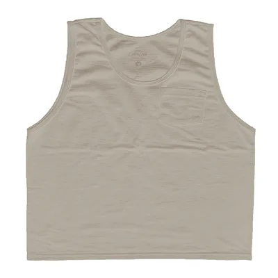 Regata Masculina Basic+ Algodão e Poliéster Argila - Não Disponível - Moda