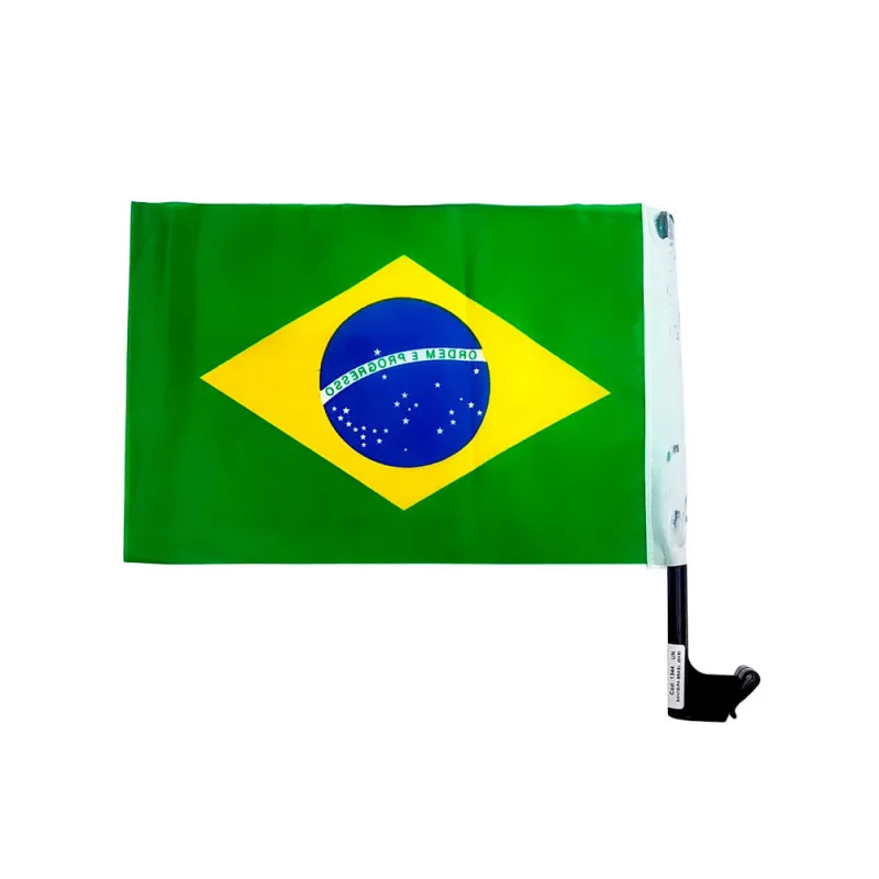 Bandeira do Brasil TID p/ Carro 20cm X 30cm - Tid - Brinquedos