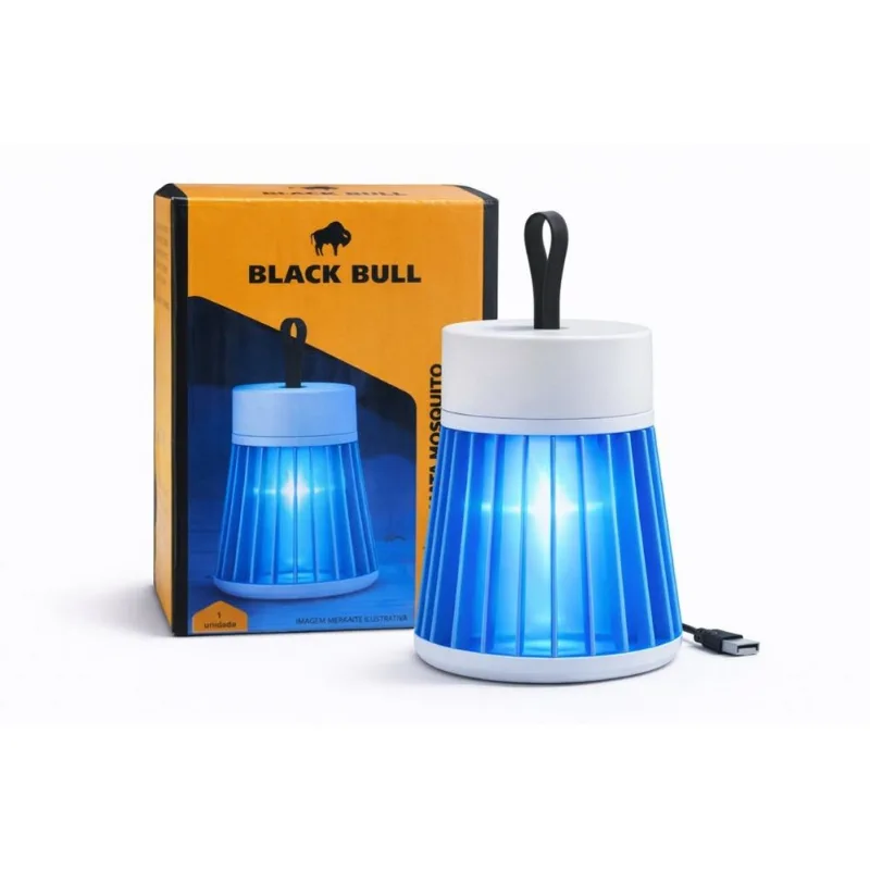 Luminária Mata Mosquito Repelente USB Portátil Elétrica Anti Insetos