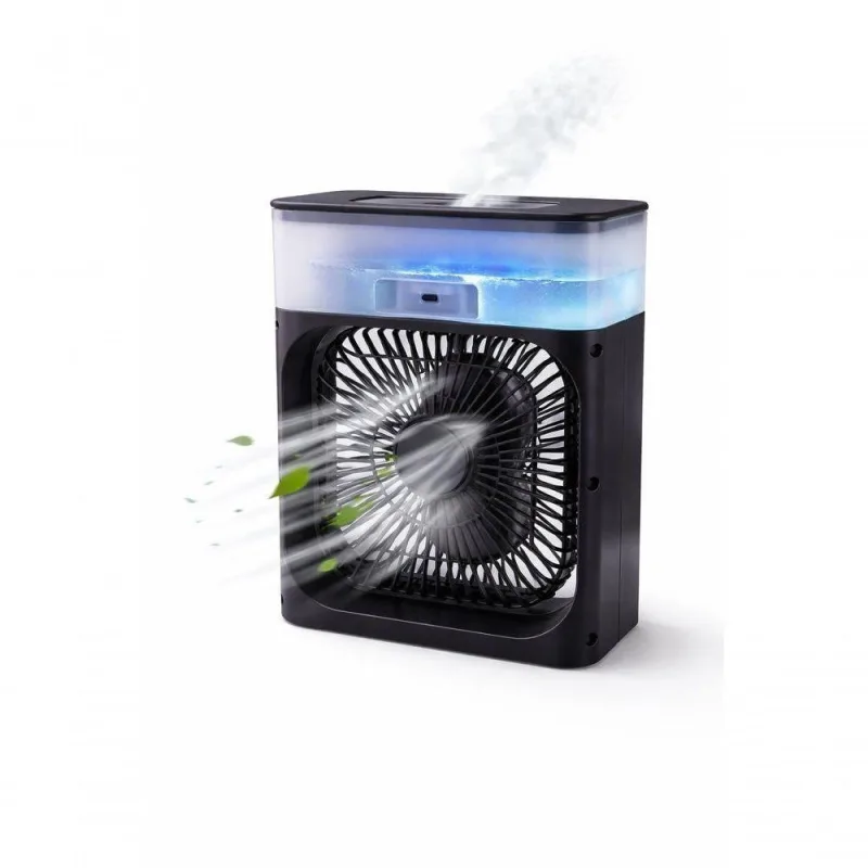 Ventilador de Mesa Black Bull 10W 19CM Preto Ventilador Usb Climatizador Portátil Mesa 5V - OUTRAS - Agro