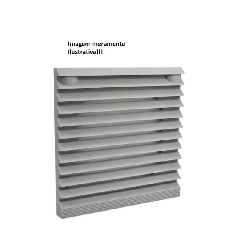 Veneziana Com Filtro Microventilador 150x150 - 120x120 Stark