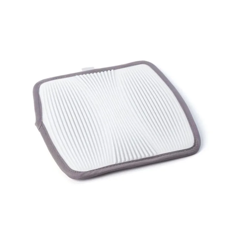 Tapete multiuso clean quadrado em silicone Hudson 20x20cm branco - Hudson - Cama, Mesa E Banho