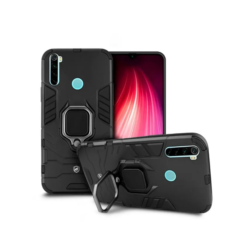 Capa case capinha Defender Black para Xiaomi Redmi Note 8T - Gshield - Gshield