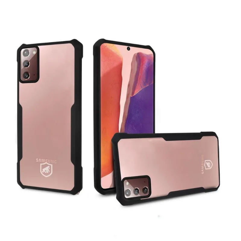 Capa case capinha Dual Shock X Preta Para Samsung Galaxy Note 20 - Gshield - Gshield