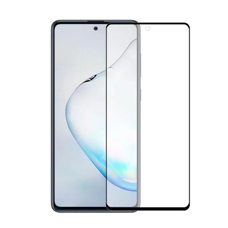 Película Coverage 5D Pro Preta para Samsung Galaxy Note 10 Lite - Gshield - Gshield