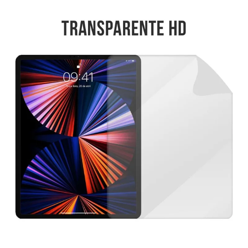 Pacote refil - Película Transparente HD Tablet para máquina de película Hydrogel - 10 Unidades - Gshield