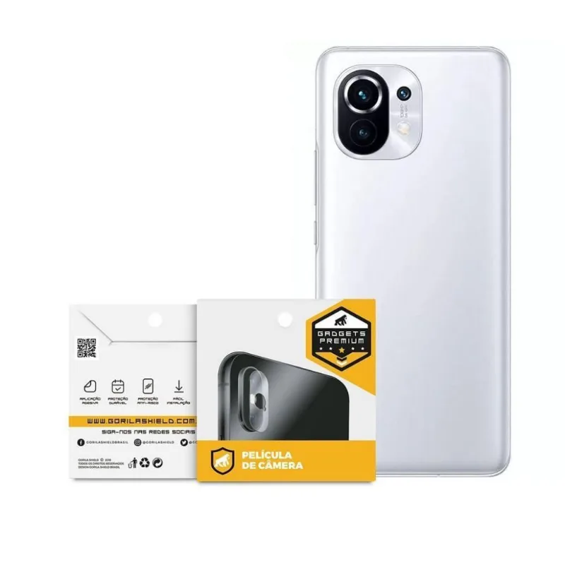 Película Para Lente De Câmera Para Xiaomi Mi 11 5G - Gshield - Gshield