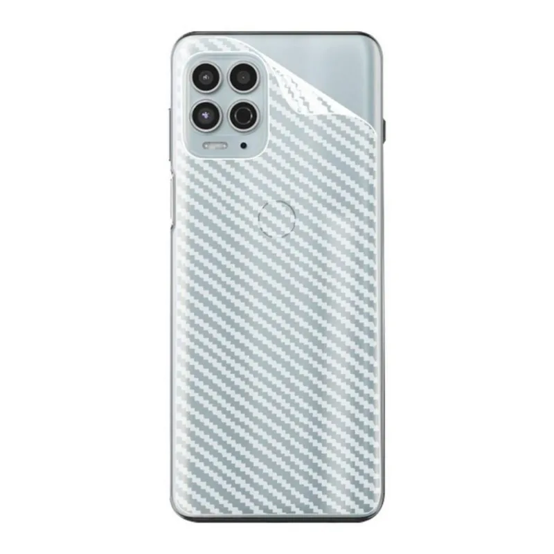 Película Traseira de Fibra de Carbono para Motorola Moto G100 - Gshield