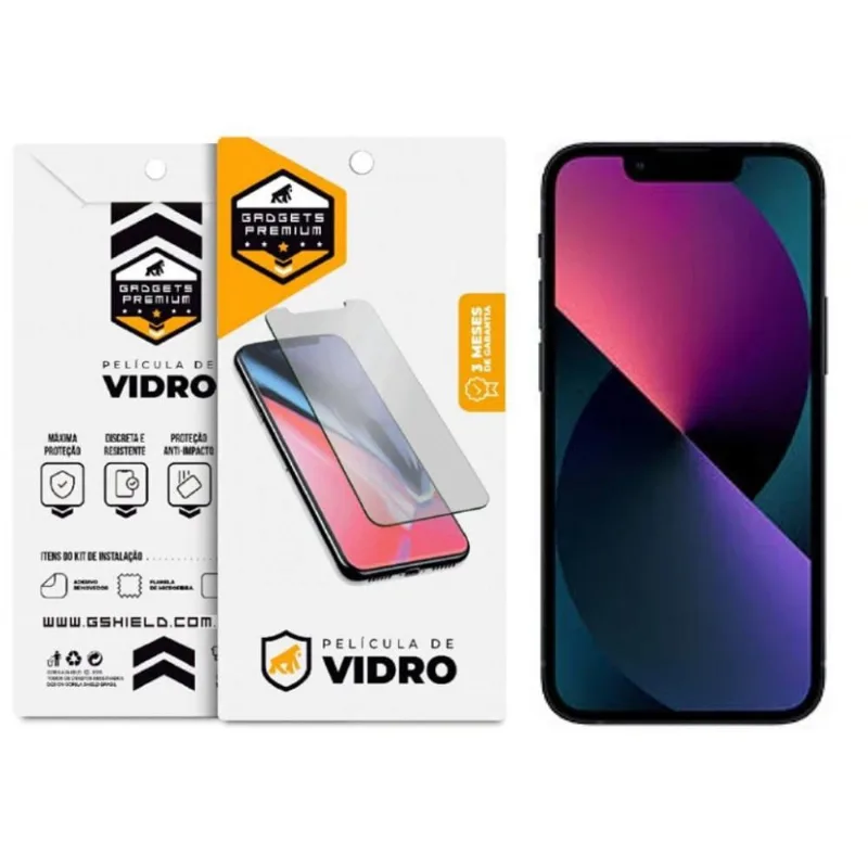Película para iPhone 13 Mini - Vidro Dupla - Gshield