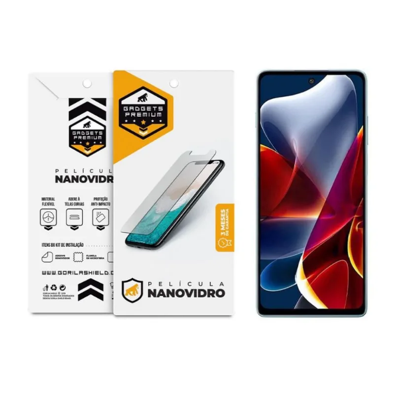 Película de Nano Vidro para Motorola Moto G200 / Edge S30 - Gshield - Gshield