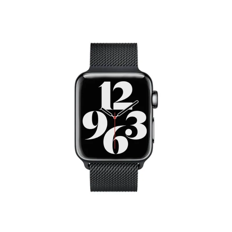 Pulseira de Milanese para Apple Watch 38 / 40 / 41MM Preta - Gshield - Gshield