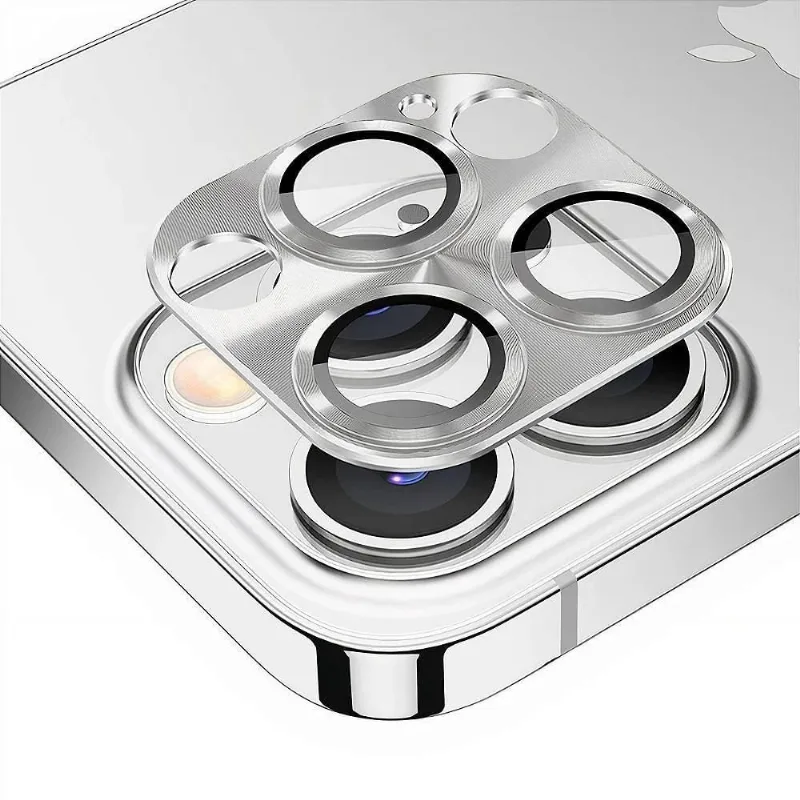 Protetor De Lente De Câmera De Alumínio Para Iphone 11 Pro - Prata - Gshield