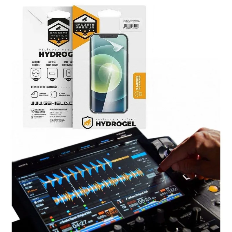 Película Para Painel De Controladora Pionner Xdj-rx3 - Hydrogel Hd - Gshield - Gshield