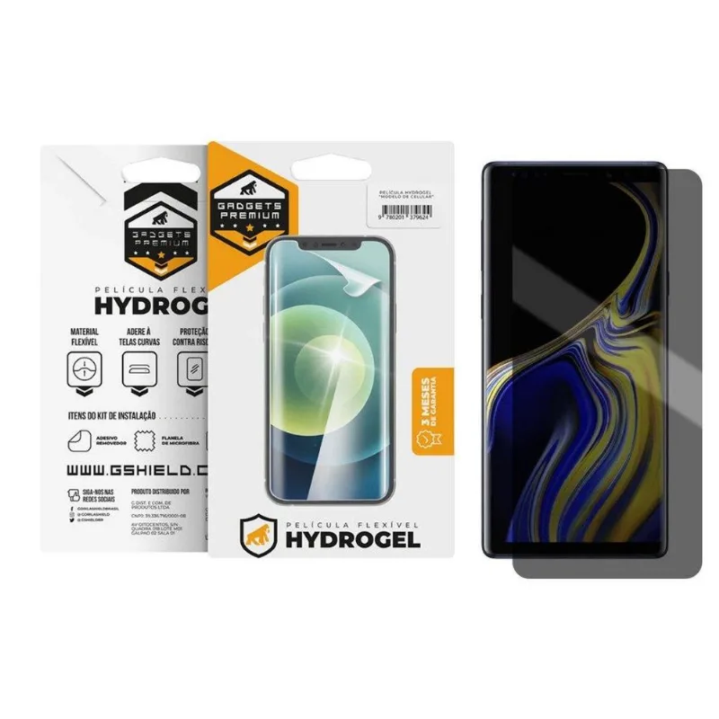 Película Privacidade Hydrogel para Samsung Galaxy Note 9 - Gshield - Gshield - Celular E Smartphone
