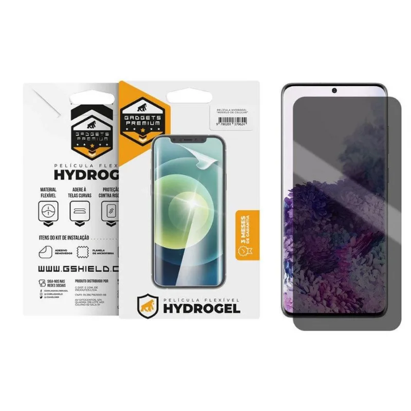 Película Privacidade Hydrogel para Samsung Galaxy S20 Plus - Gshield - Gshield - Celular E Smartphone