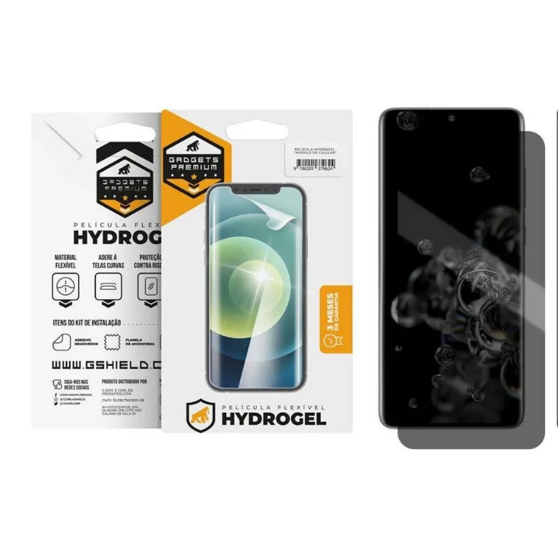 Película Privacidade Hydrogel para Samsung Galaxy S20 Ultra - Gshield - Gshield - Celular E Smartphone