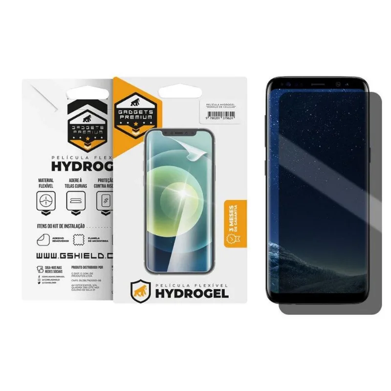 Película Privacidade Hydrogel para Samsung Galaxy S8 - Gshield - Gshield - Celular E Smartphone