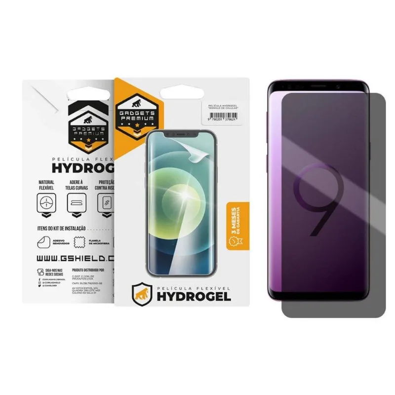 Película Privacidade Hydrogel para Samsung Galaxy S9 - Gshield - Gshield