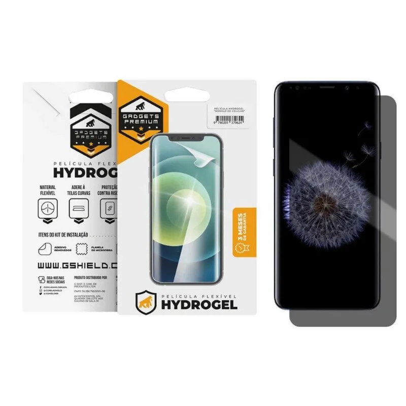 Película Privacidade Hydrogel para Samsung Galaxy S9 Plus - Gshield - Gshield