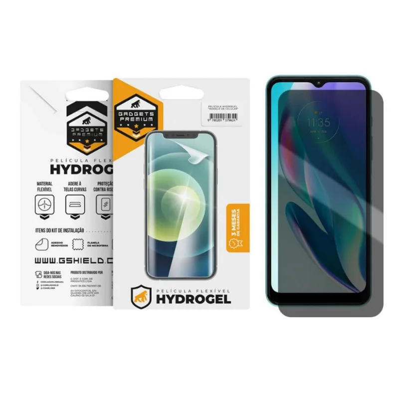 Película Privacidade Hydrogel para Motorola Moto G50 - Gshield - Gshield