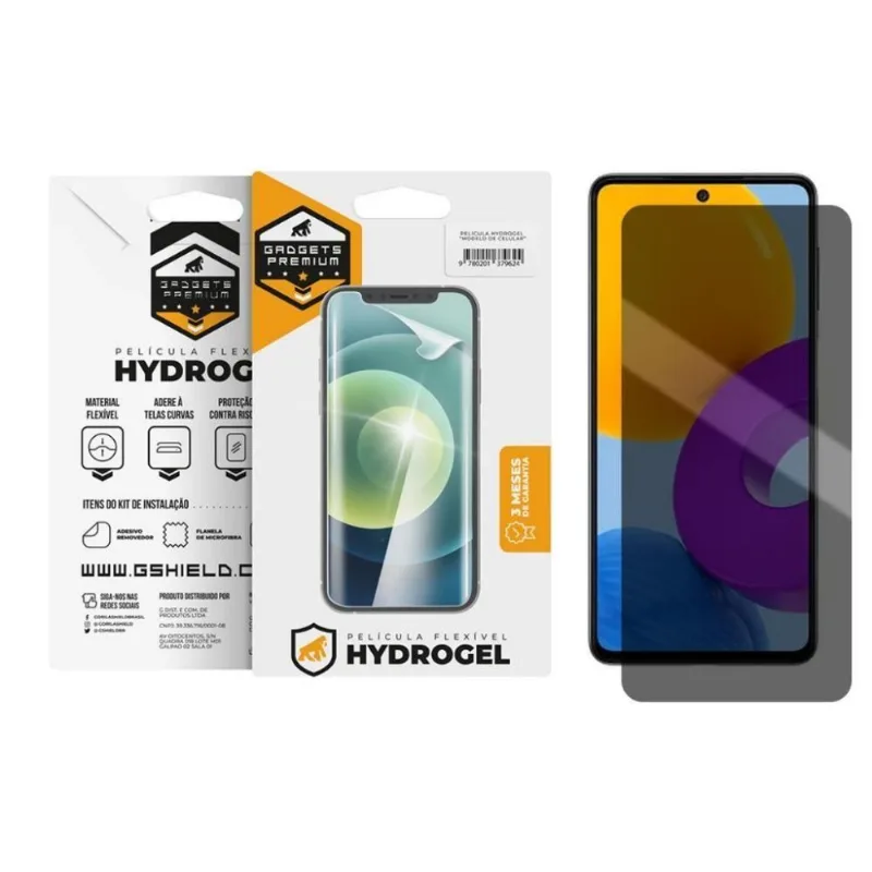 Película Privacidade Hydrogel Para Samsung Galaxy M52 - Gshield