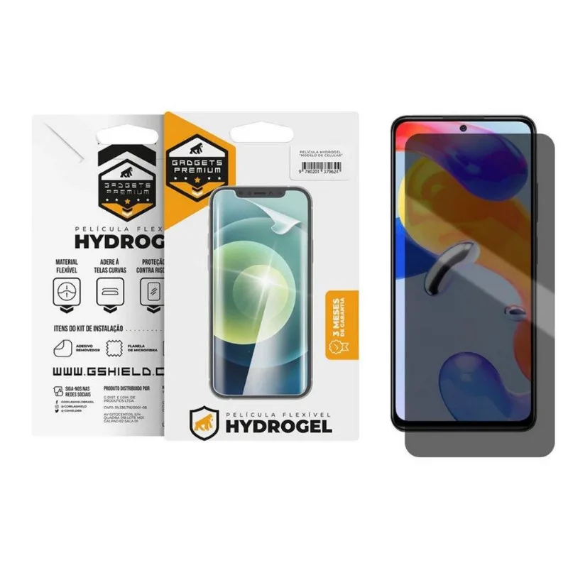 Película Privacidade Hydrogel para Xiaomi Redmi Note 11 Pro - Gshield - Gshield