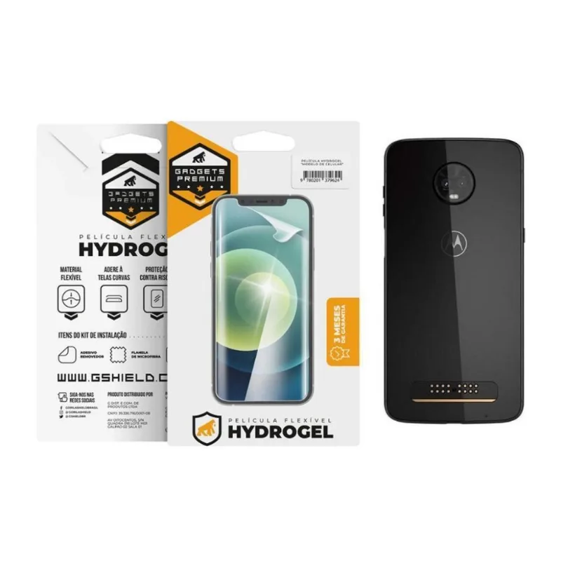 Película Traseira De Hydrogel Para Motorola Moto Z3 Play - Gshield - Gshield