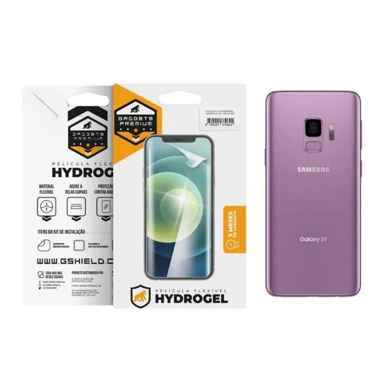 Película Traseira De Hydrogel Para Samsung Galaxy S9 - Gshield - Gshield