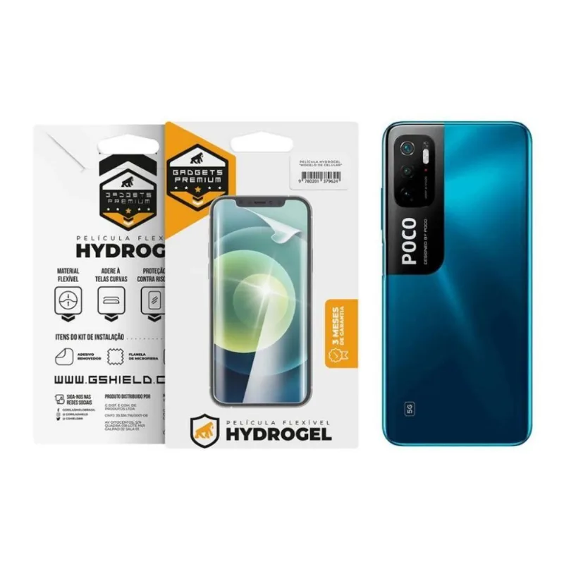 Película Traseira De Hydrogel Para Xiaomi Poco M3 Pro - Gshield - Gshield