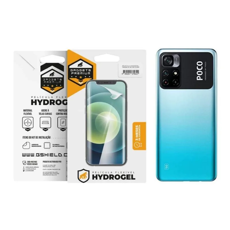 Película Traseira De Hydrogel Para Xiaomi Poco M4 Pro 5g - Gshield - Gshield