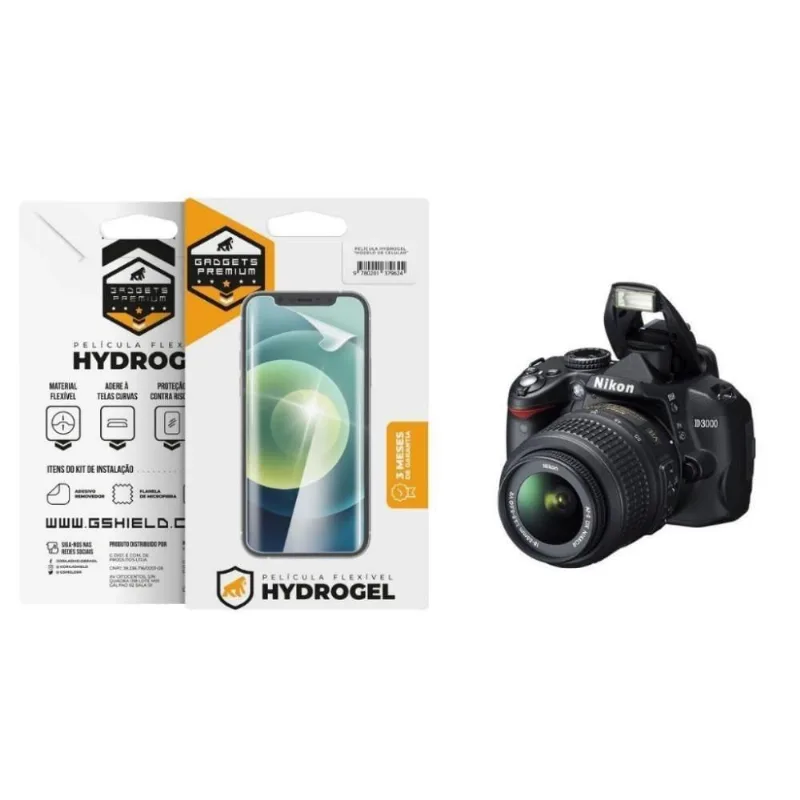 Película Hydrogel Para Nikon D3000 - Gshield